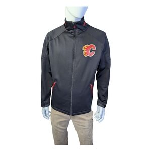 Fanatics Calgary Flames NHL Authentic Pro Full Zip Track Jacket Large